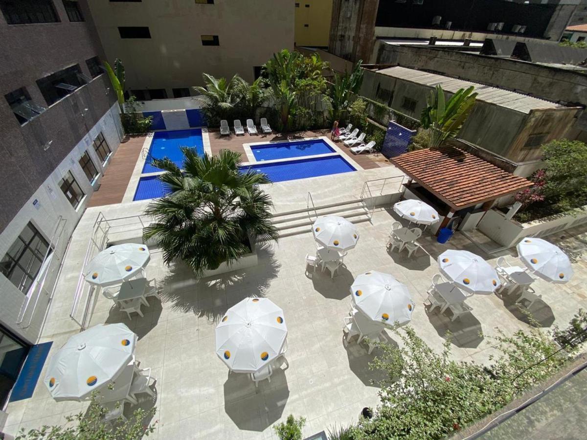 Flat Em Pitangueiras - Sacada Gourmet, 3 Dorms, Limpeza Diaria E Serv De Praia Lägenhet Guarujá Exteriör bild
