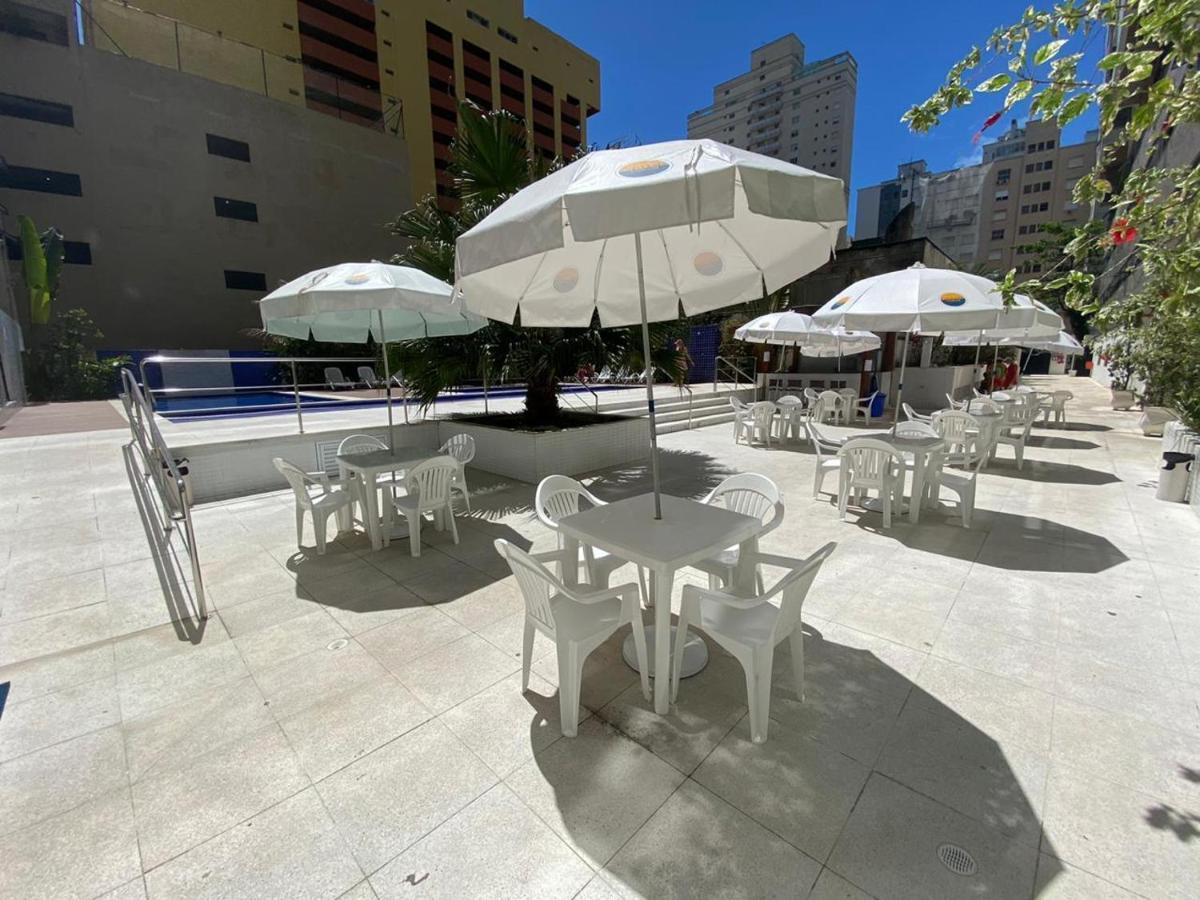 Flat Em Pitangueiras - Sacada Gourmet, 3 Dorms, Limpeza Diaria E Serv De Praia Lägenhet Guarujá Exteriör bild