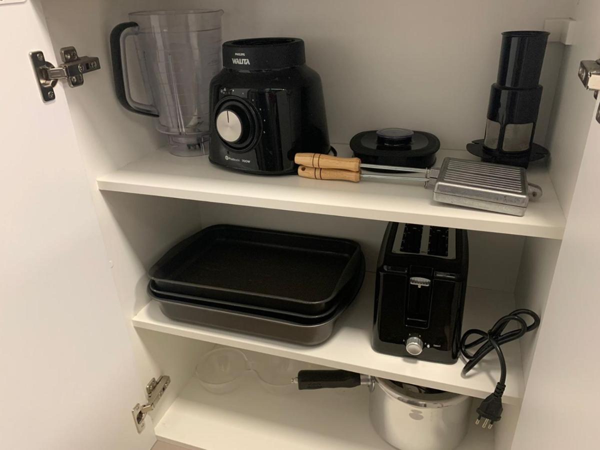 Flat Em Pitangueiras - Sacada Gourmet, 3 Dorms, Limpeza Diaria E Serv De Praia Lägenhet Guarujá Exteriör bild